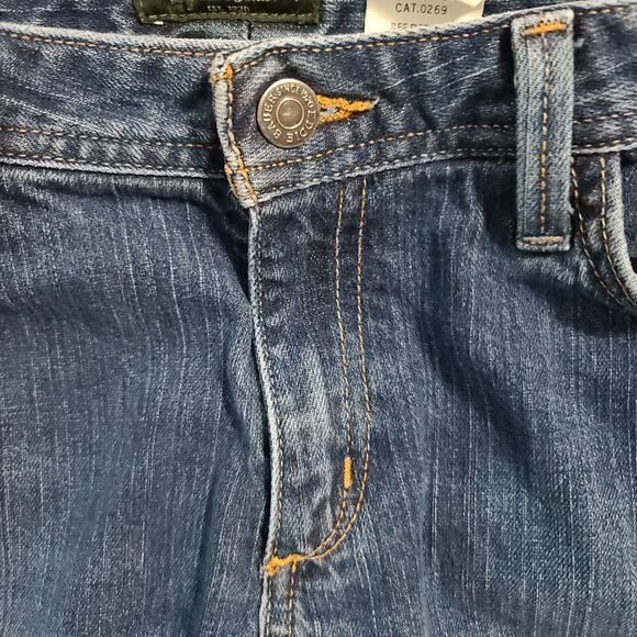 Eddie Bauer Womens Jeans Blue Size 8 Cotton Blend Classic Boot Cut Stretch - Picture 10 of 12